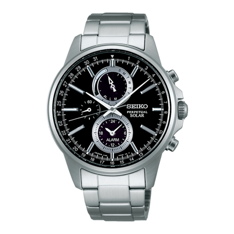 Seiko Cal. V198 instructions