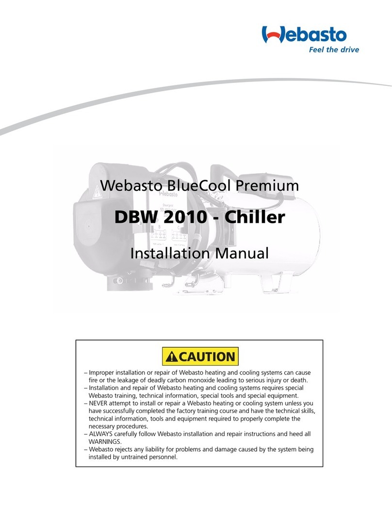 Webasto DBW 2010 User manual