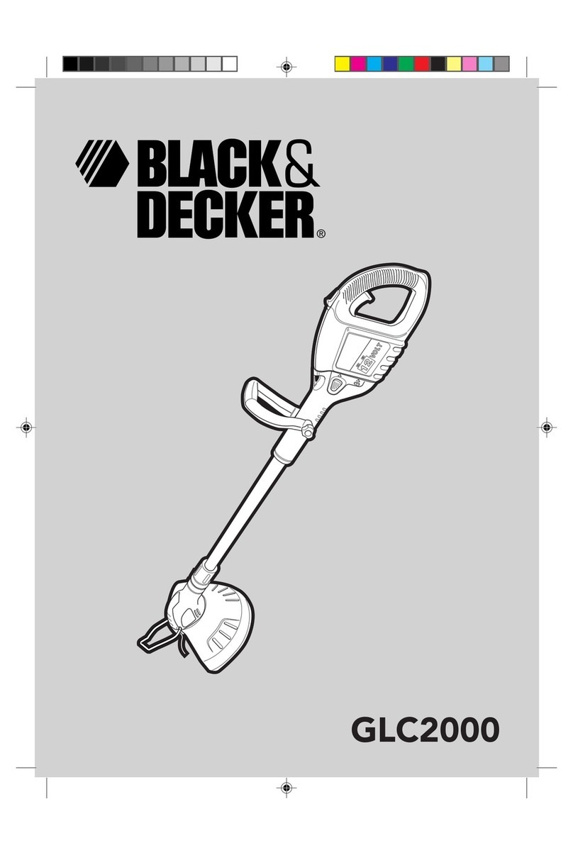 Black & Decker GLC2000 Original instructions