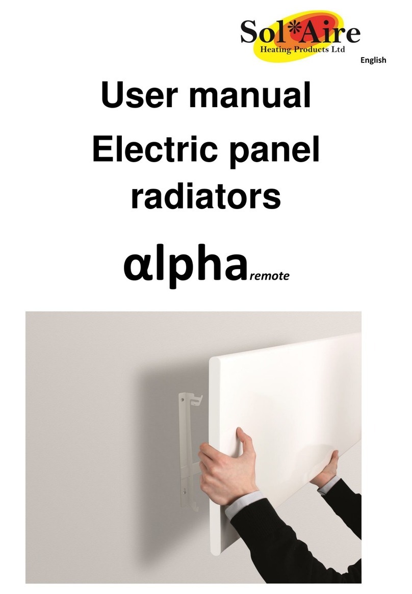Solaire ?lpha remote user manual