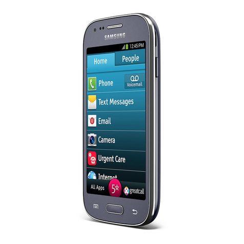 Samsung Jitterbug Touch3 user guide