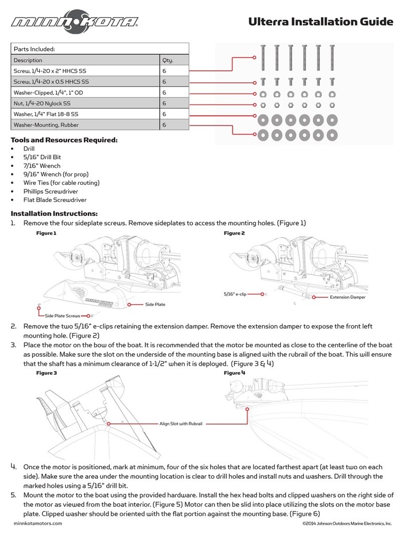 MINN KOTA ULTERRA installation guide