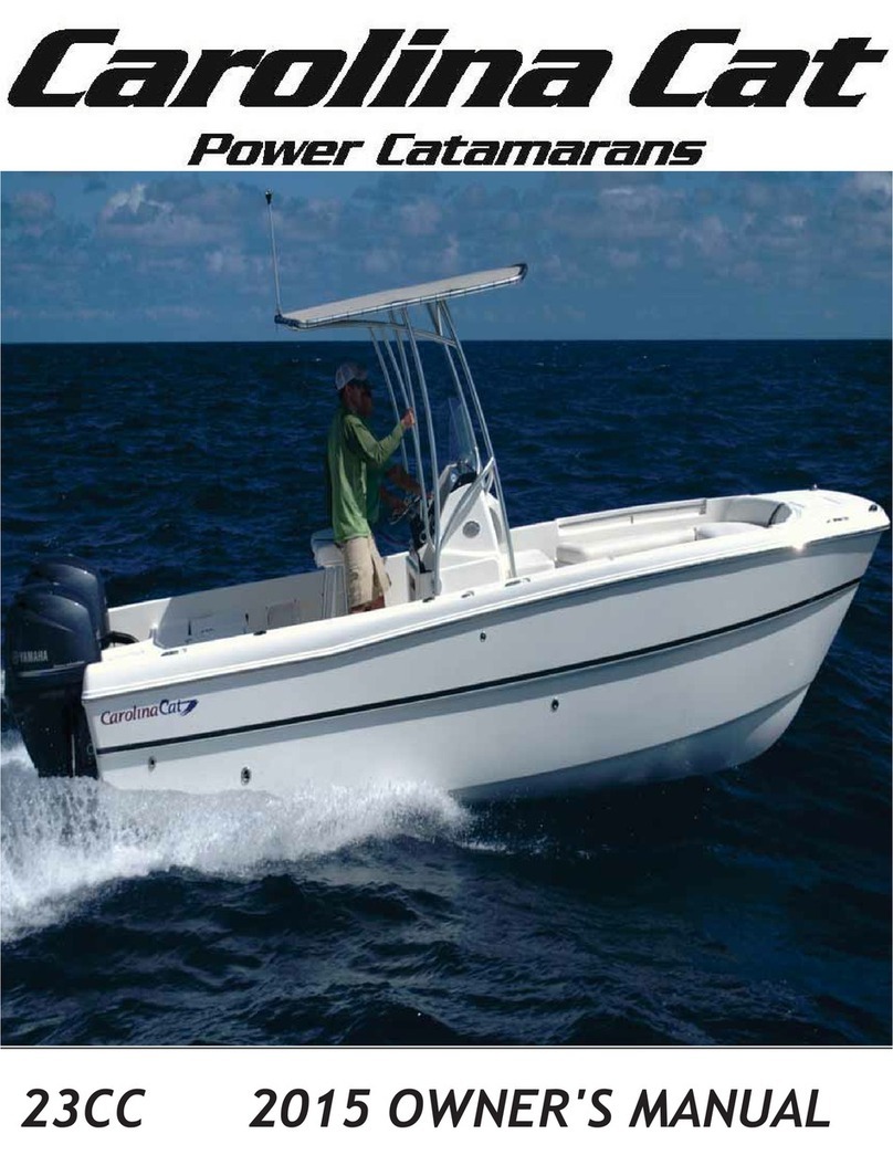 Carolina Cat 23CC 2015 owner's manual
