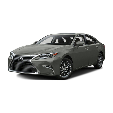 Lexus ES350 User manual