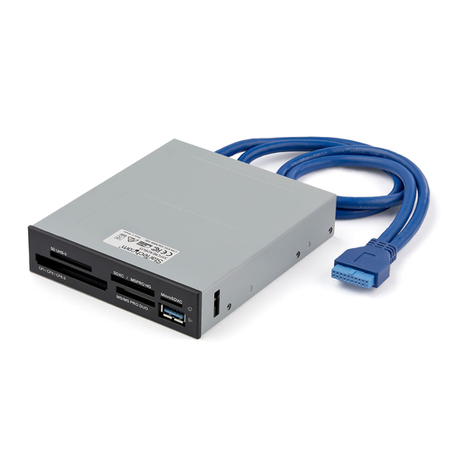 StarTech.com 35FCREADBU3 quick start guide