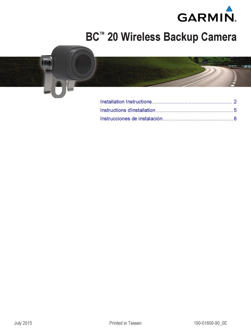 Garmin BC 20 installation instructions