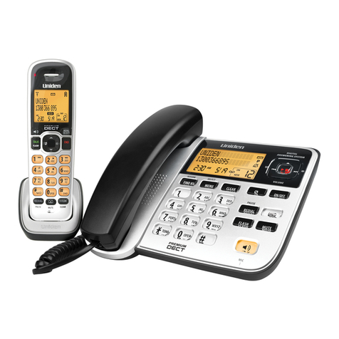 Uniden DECT 2145 Series User manual