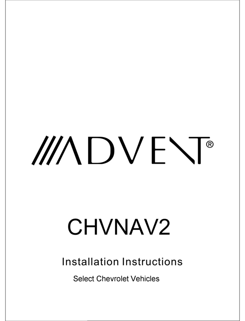 Advent CHVNAV2 User manual