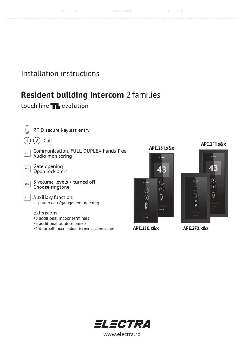 Electra APE.2S1.x&x User manual