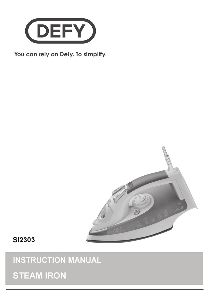 Defy SI2303 instruction manual