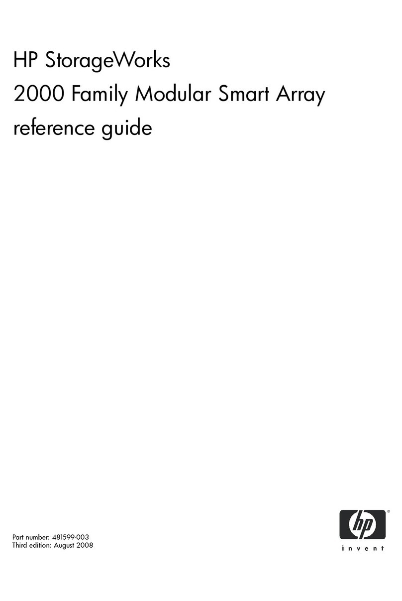 HP StorageWorks 2000 Series User manual