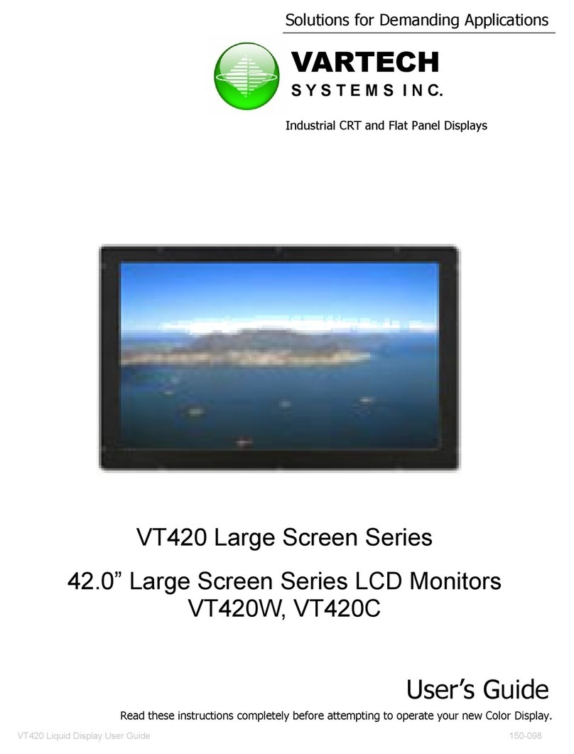 VarTech Systems VT420W User manual VarTech Systems VT420W User manual
