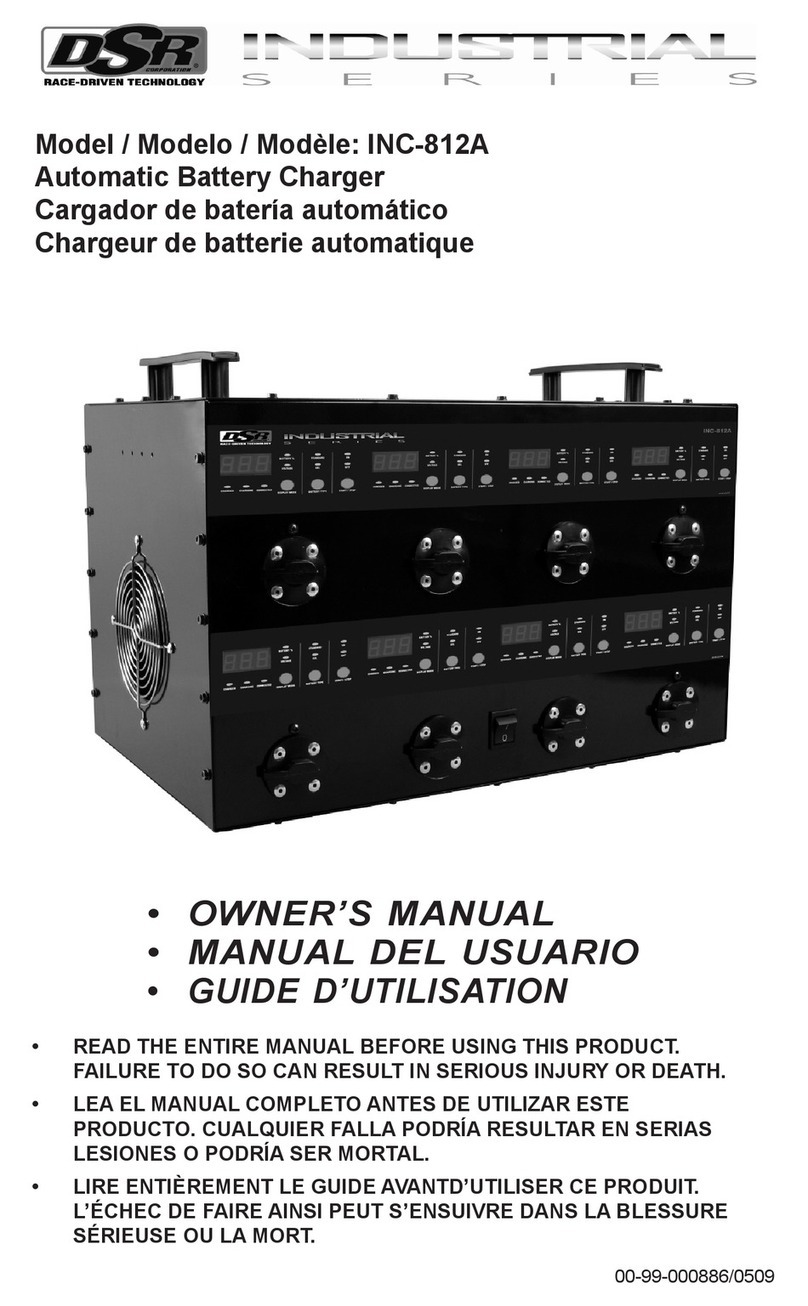 DSR INC-812A owner's manual