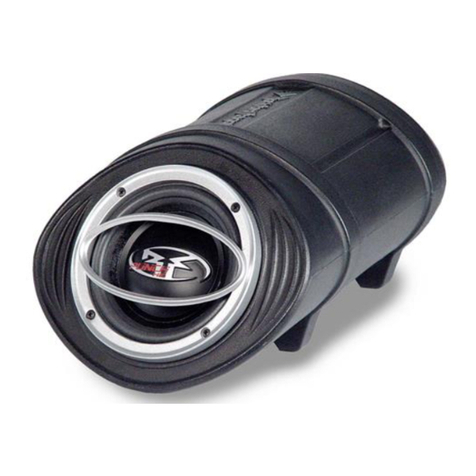 Rockford Fosgate RFT3061 Installation & operation