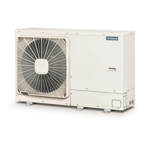 Hitachi RHUE-3AVHN1 Installation and operating manual