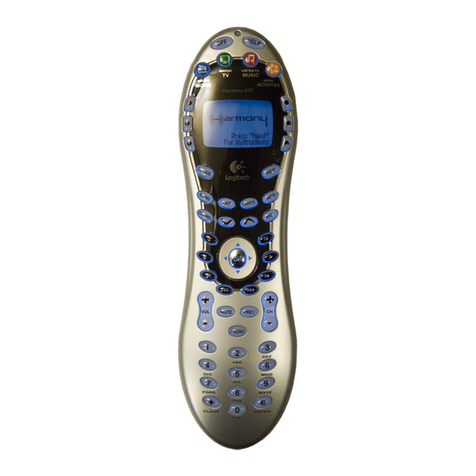 Logitech Harmony 670 User manual
