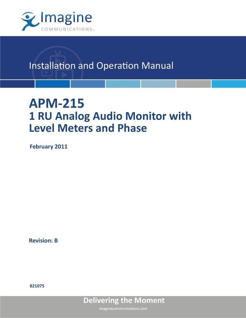 Imagine APM-215 Operation manual