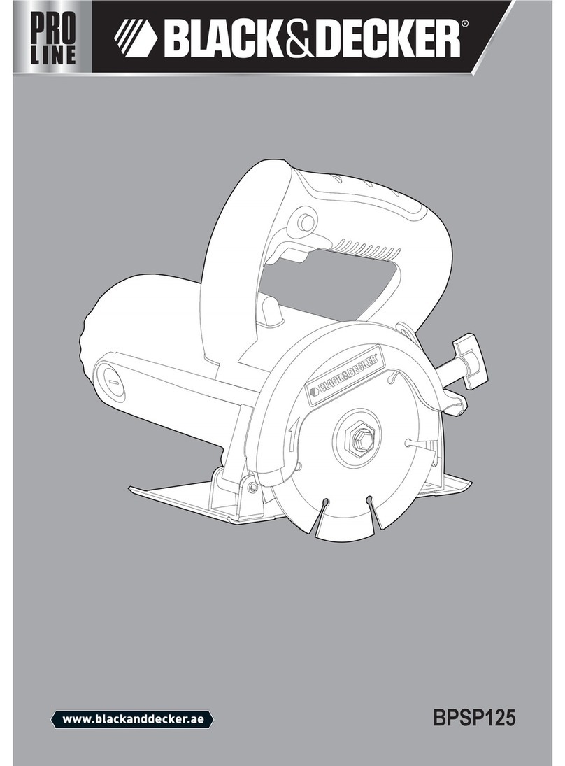 Black & Decker BPSP125 User manual
