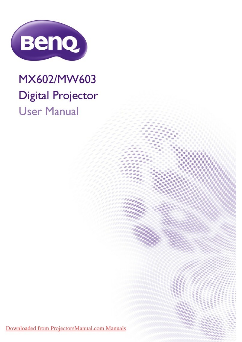 BenQ MX602 User manual