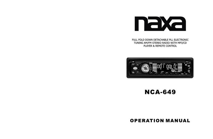 Naxa NCA-649 User manual