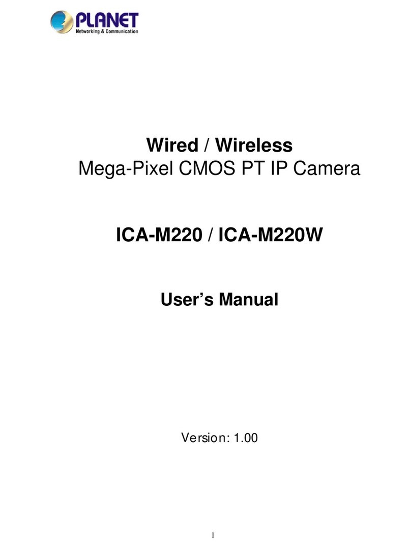 Planet Networking & Communication ICA-M220 User manual