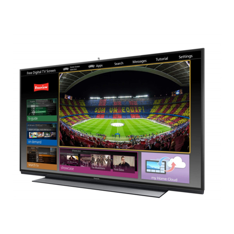 Panasonic Viera TX-85X942B Assembly instructions