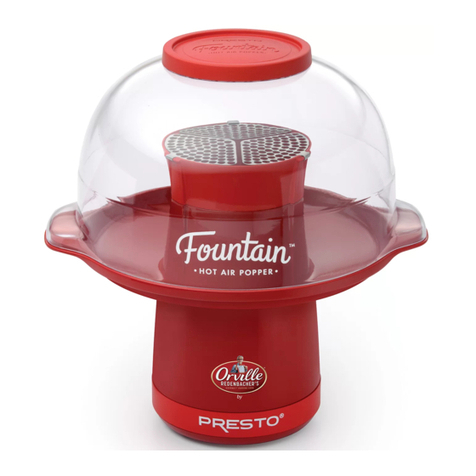Presto Fountain Manual Presto Fountain Manual