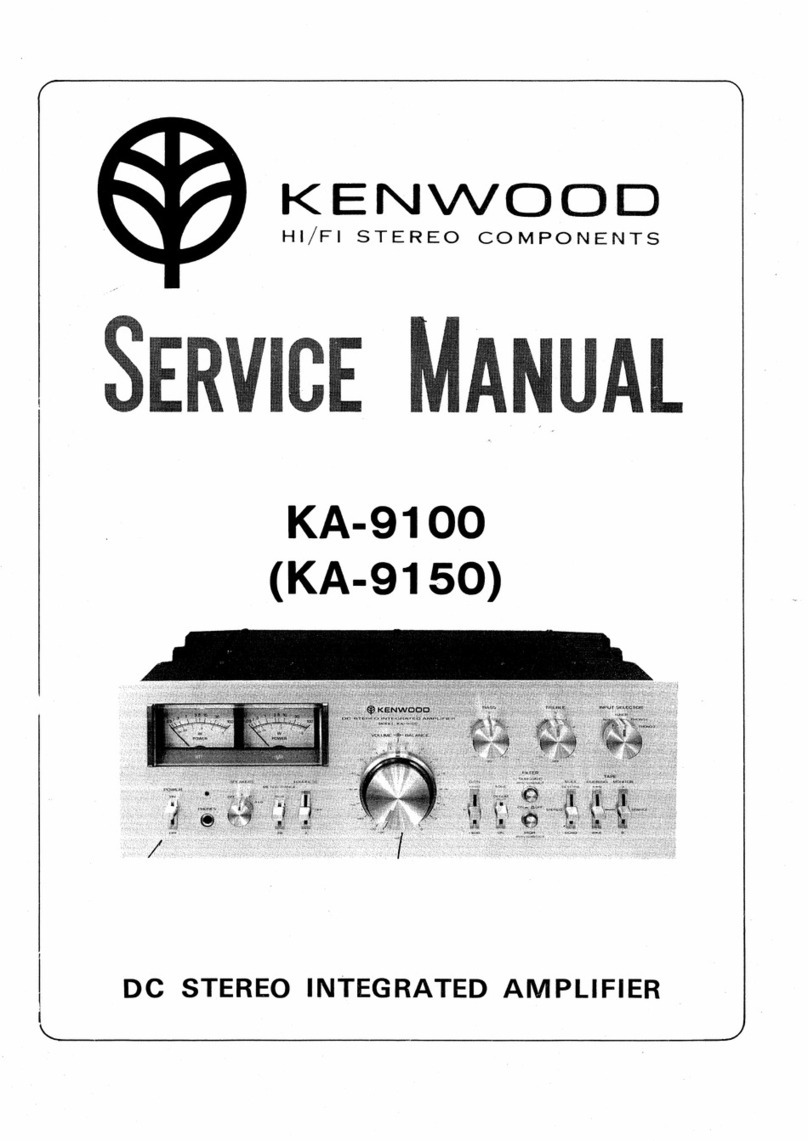 Kenwood KA-9100 User manual