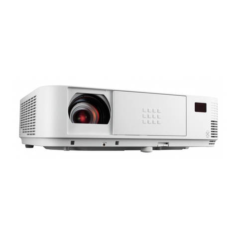 NEC M403W User manual