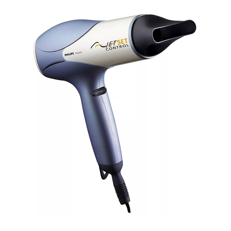 Philips JetSet Control HP4881 user guide