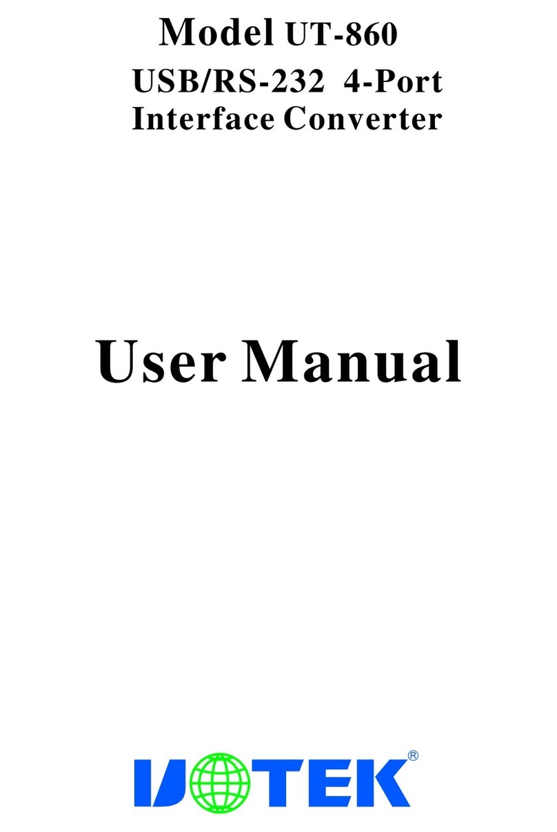 UTEK UT-860 user manual