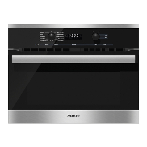 Miele H6100BM Operating and installation instructions