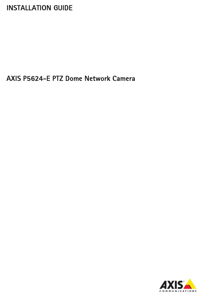 Axis P5624-E User manual Axis P5624-E User manual