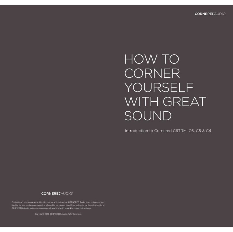Cornered Audio C6TRM Reference manual