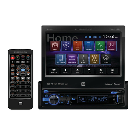 Dual DV725BH Operating instructions