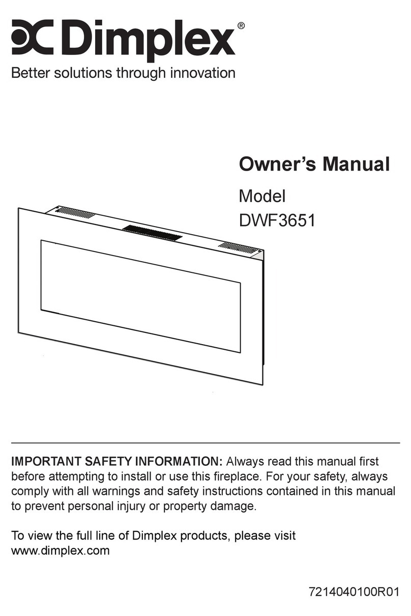 Dimplex DWF3651 User manual