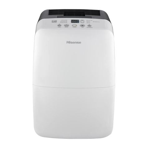 Hisense DH35K1SCLE Use & care guide