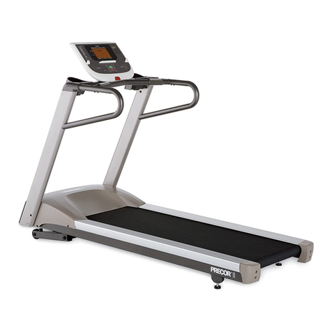 Precor 9.23 User manual