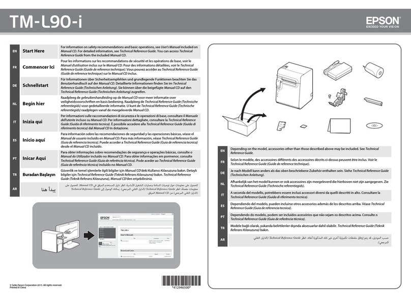Epson TM-L90-i Guide