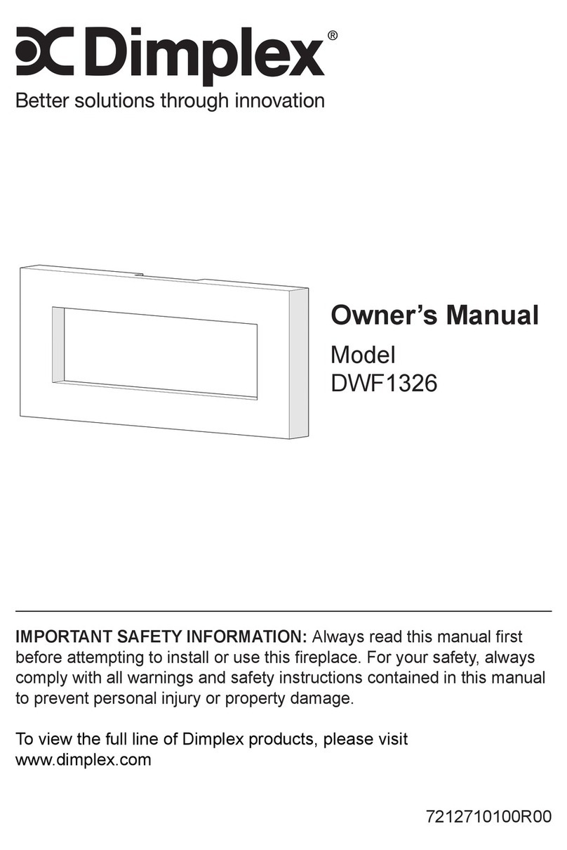 Dimplex DWF-1326 User manual