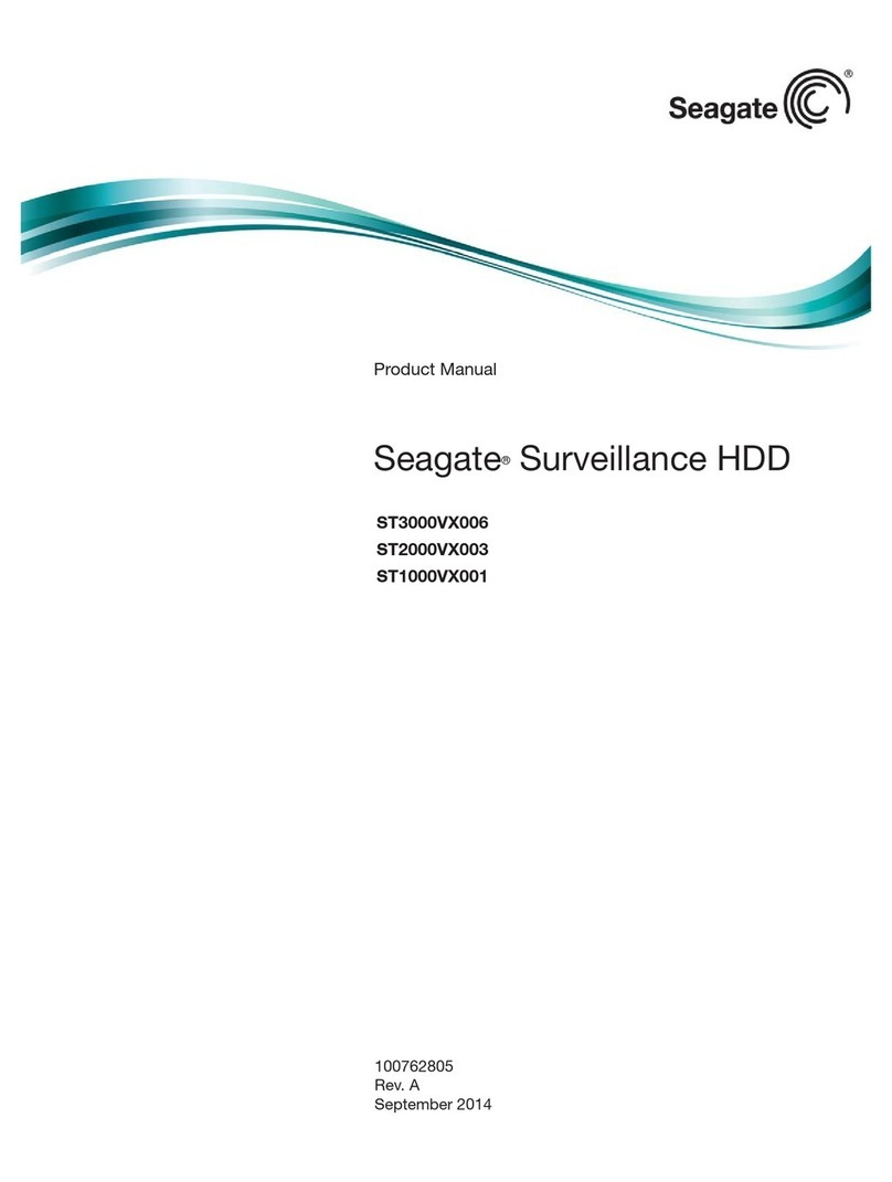 Seagate ST3000VX006 User manual
