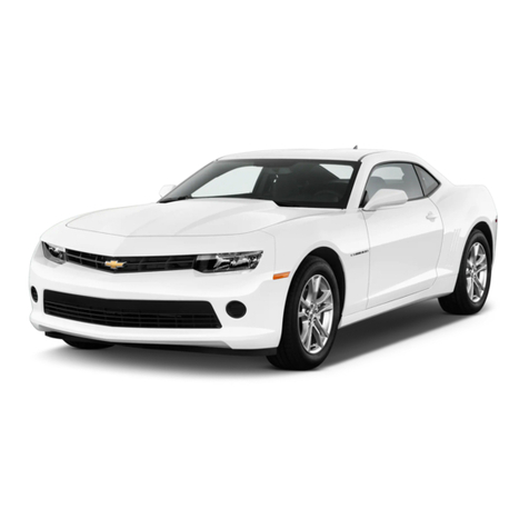 Chevrolet Camaro 2014 owner's manual