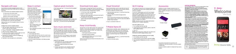 HTC Desire 626S User manual