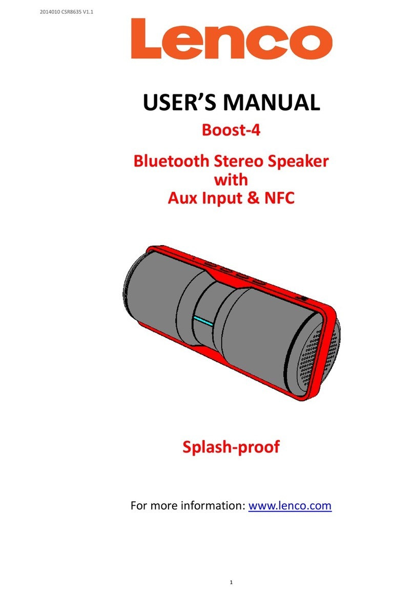 LENCO Boost-4 user manual