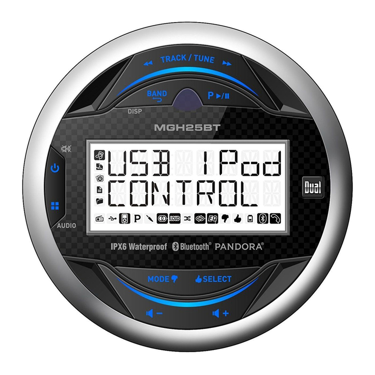 Dual MGH25BT Operating instructions