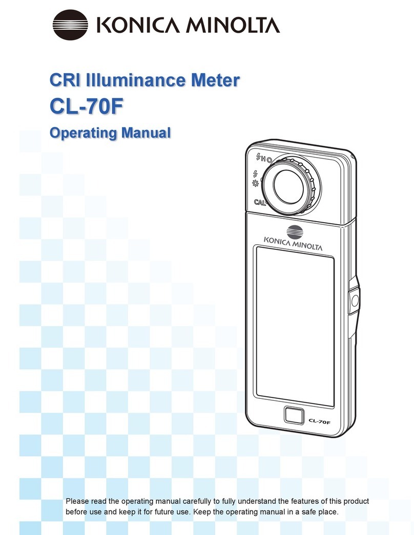 Konica Minolta CL-70F User manual