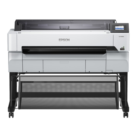 Epson SureColor F-Series Installation and maintenance instructions