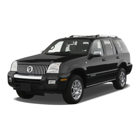 Mercury 2009 Mountaineer User manual