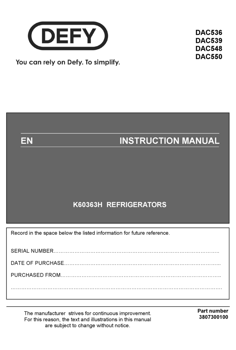 Defy DAC 536 User manual