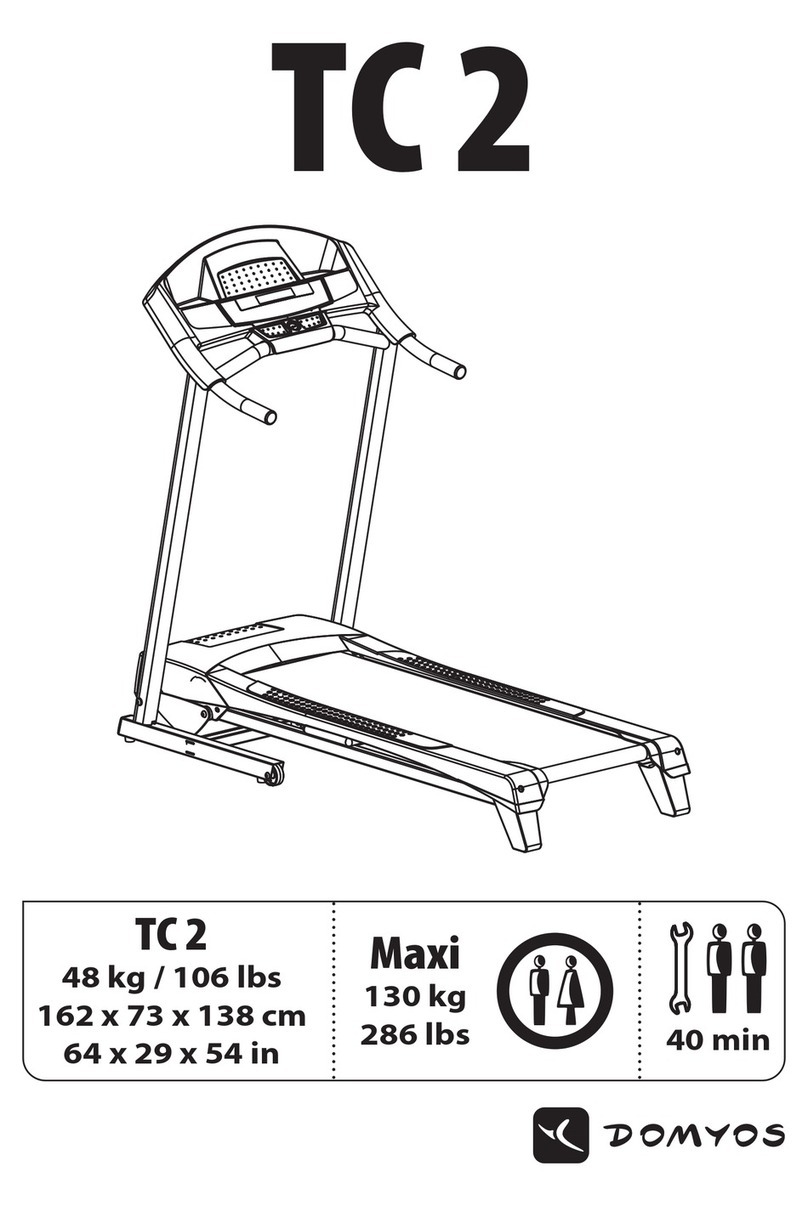 Domyos TC2 User manual
